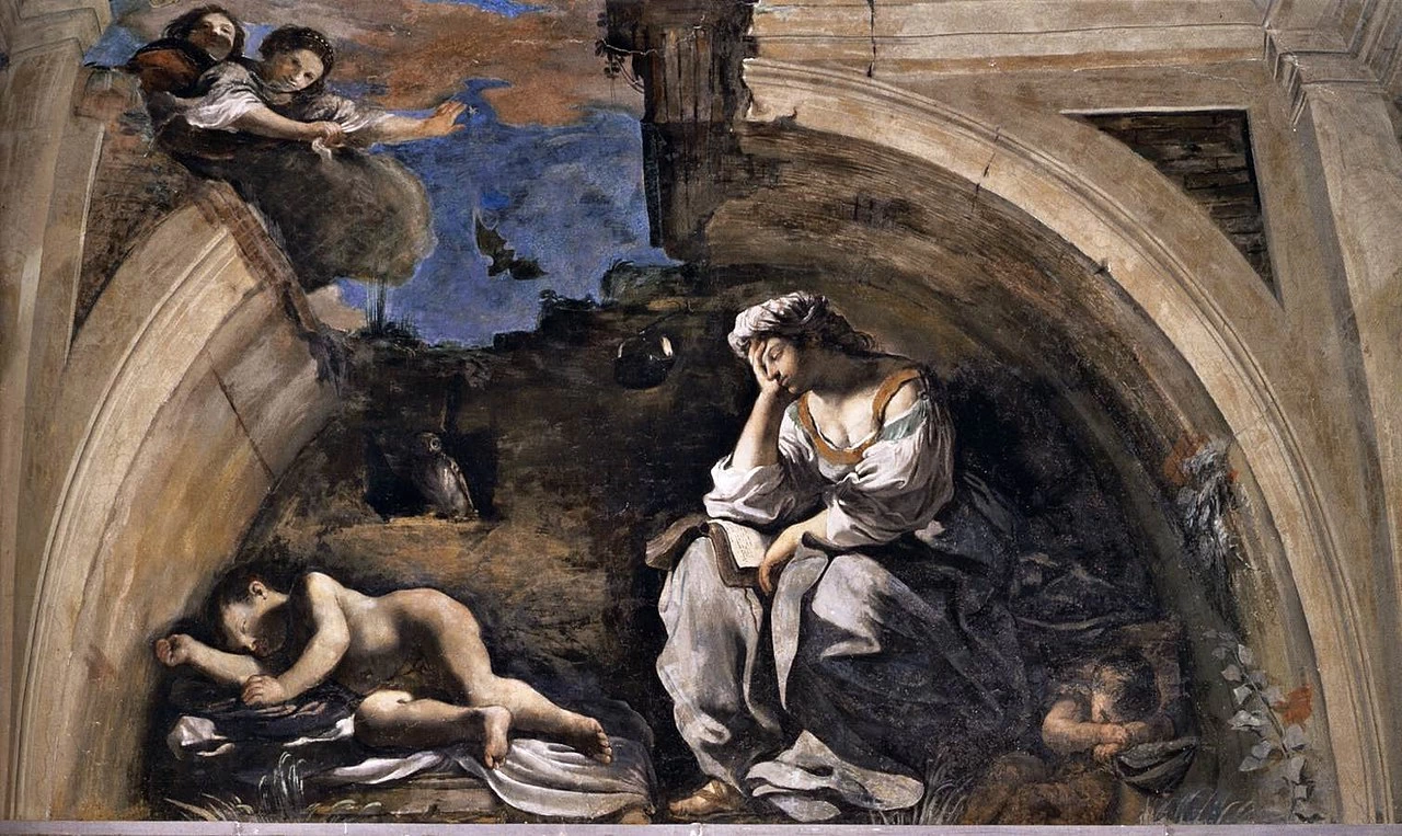 La Notte, 1621, Roma, Casino Ludovisi
